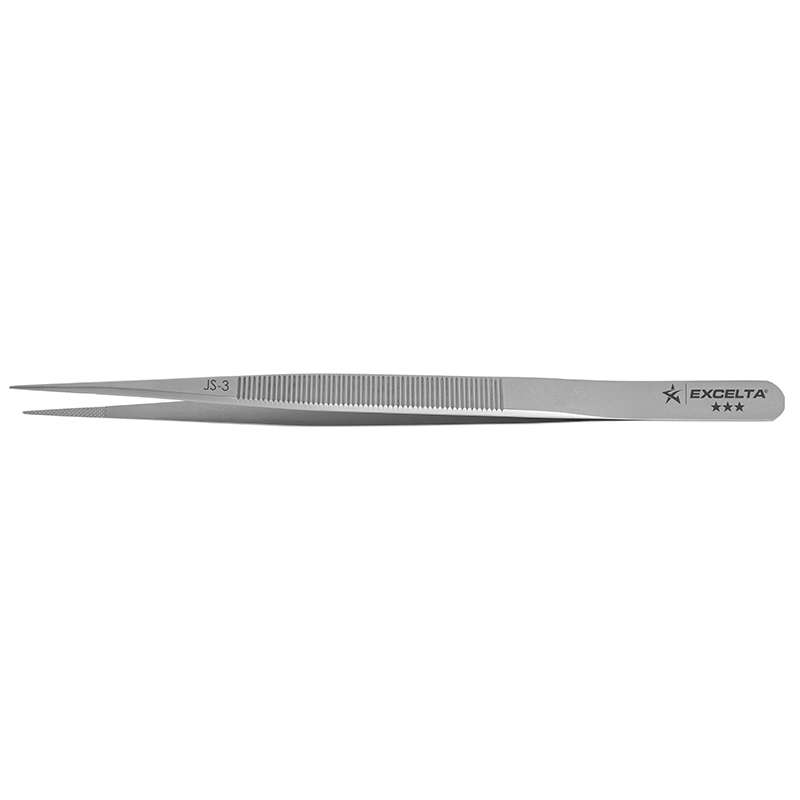 Forceps, Gemologist, .025" Tip, Stainless Steel